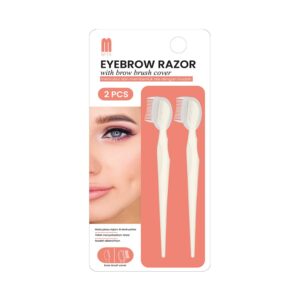 MITA Razor  Eyebrow Razor + Brow Comb 2pcs  Rp 14,900Rp 10,430